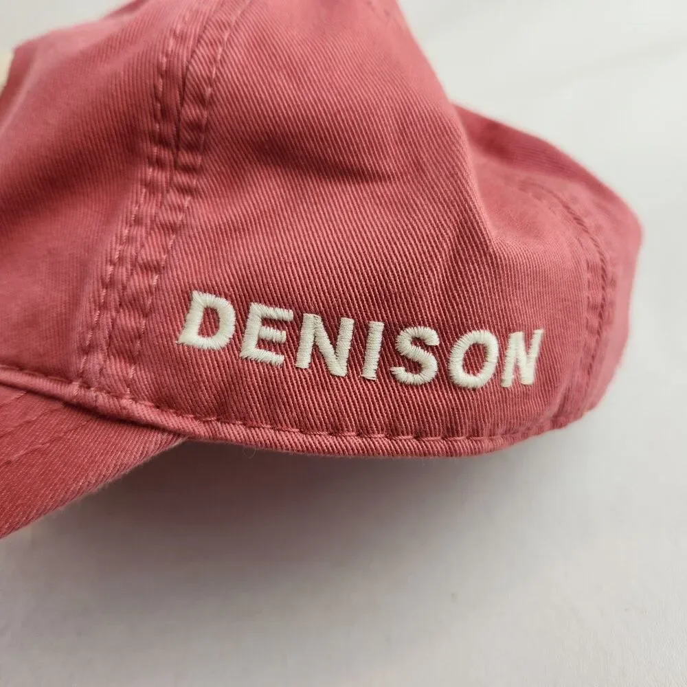 Denison University Hat Mens Adjustable Legacy Strapback Cap Cotton College Dad - Picture 4 of 8